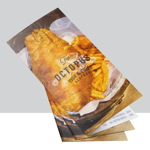 Single Fold Leaflet